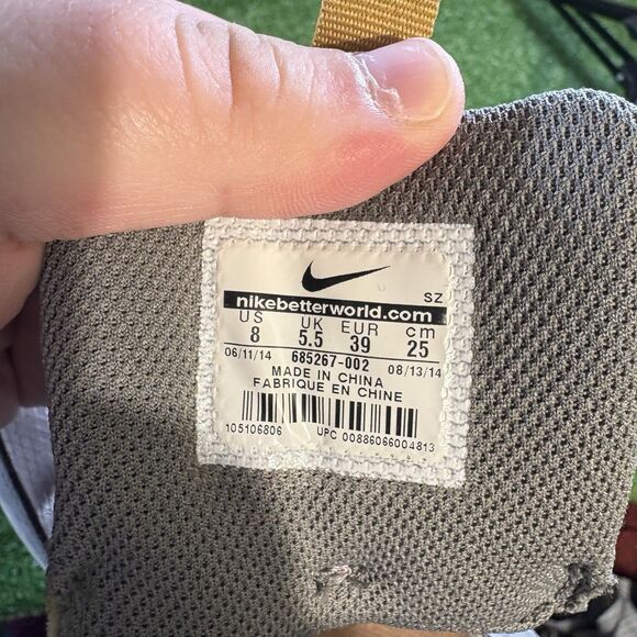 Nike Air Max 1 Mid Sneakerboot 'Orewood Brown' Boots (685267 002) Womens 8 - Picture 4 of 6